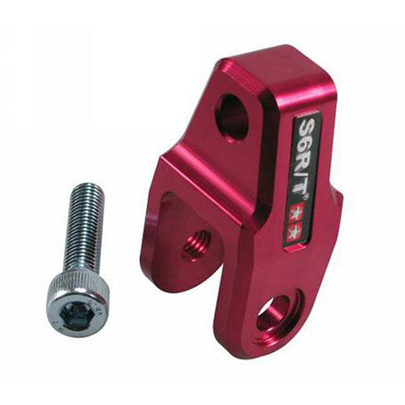 STAGE 6 RISER KIT CNC 40MM RED S6-SSP367_RE