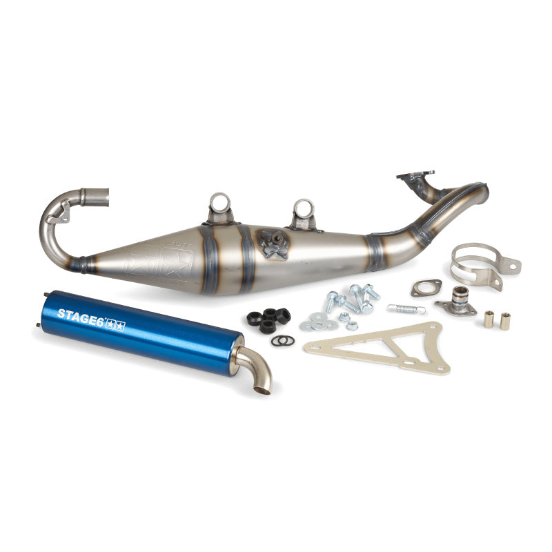STAGE 6 EXHAUST PRO REPLICA MKII MINARELLI BLEU S6-9116604_BL