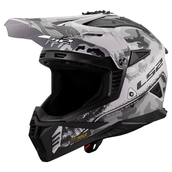 LS2 HELM GATE II CARBINE TONAL GY/BK 2XL LS2 708-1106