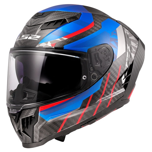 LS2 HELM DRAGON TRAX BL/RD 2XL 168075226XXL