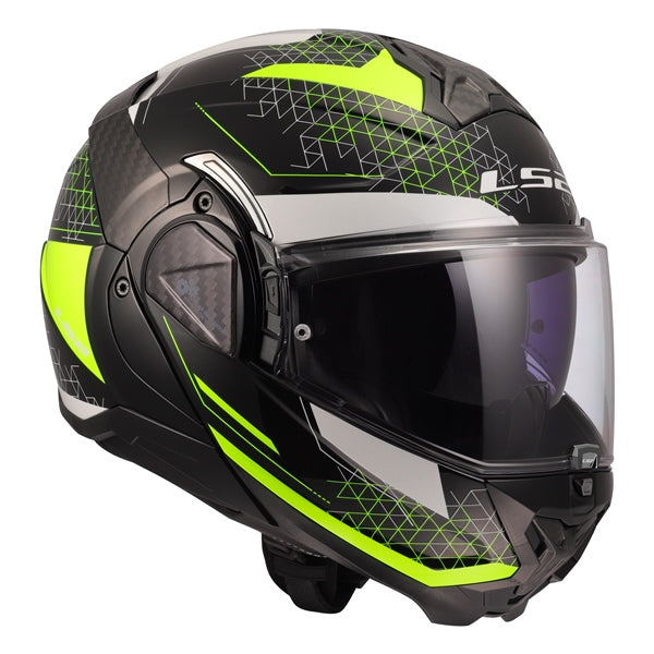LS2 HELM ADVANT II ASTRAL H-VIS YE 3XL 910-4447