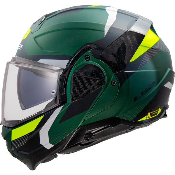 LS2 HELM ADVANT II TRIPLE MAT OLIVE 3XL 910-4487