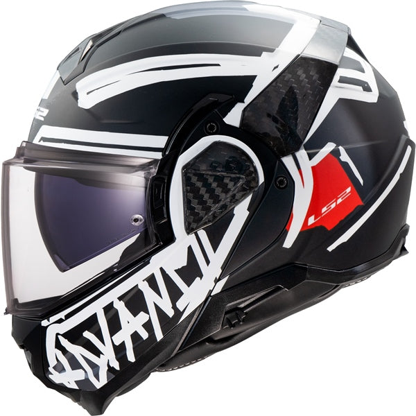 LS2 HELM ADVANT II TAPE MAT BK 2XL 910-4506