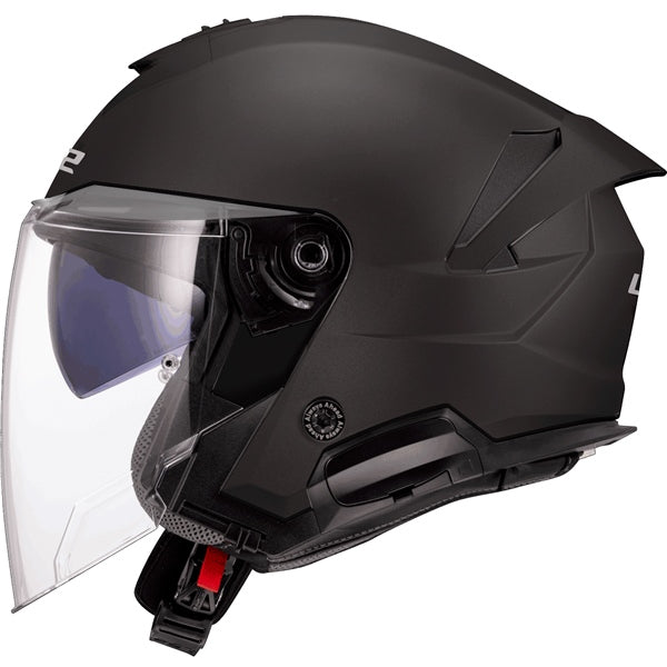 LS2 HELM VERSO II SOLID MAT BK M 618-4603