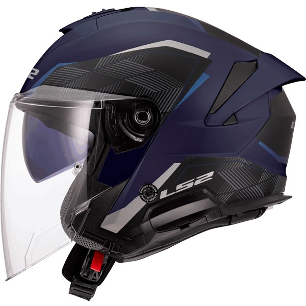 LS2 HELM VERSO II AIR MAT NAVY BL 2XL 618-4626