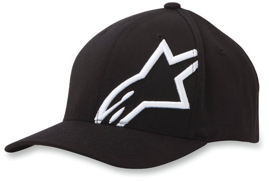ALPINESTARS (CASUALS) HAT CORP SHFT 2 BK/WT S/M 103281008120SM