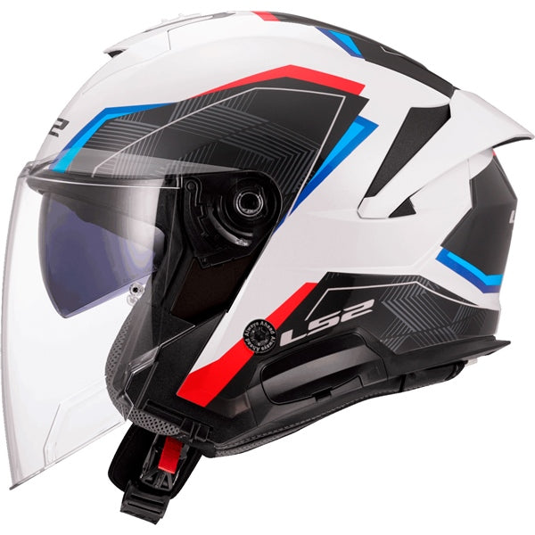 LS2 HELM VERSO II AIR WH/BL/RD S 618-4632