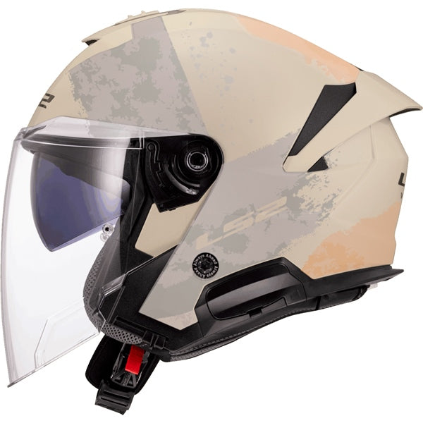 LS2 HELM VERSO II AQUA MAT IVORY 3XL 618-4667