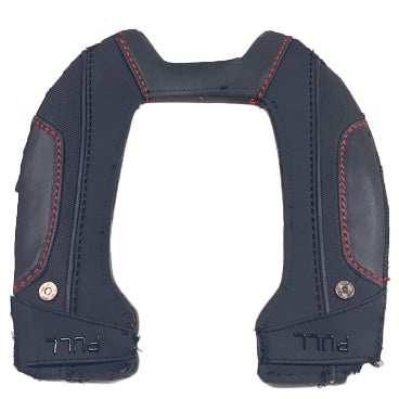 LS2 CHEEK PAD DRAGON CARB BK/RD 3XL 04-817