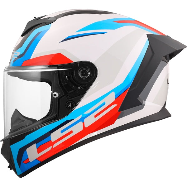LS2 HELM RAPID III HYPER WH/BL/RD 2XS LS2 820-0146