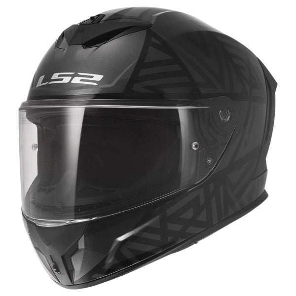 LS2 HELM RAPID III LABYRINTH BK/GY 2XS LS2 820-1060
