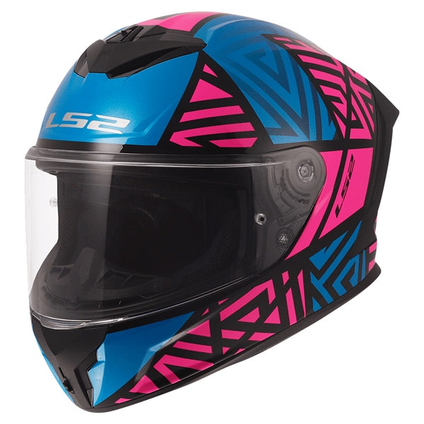 LS2 HELM RAPID III LABYRINTH BL/PI 2XL LS2 820-1074