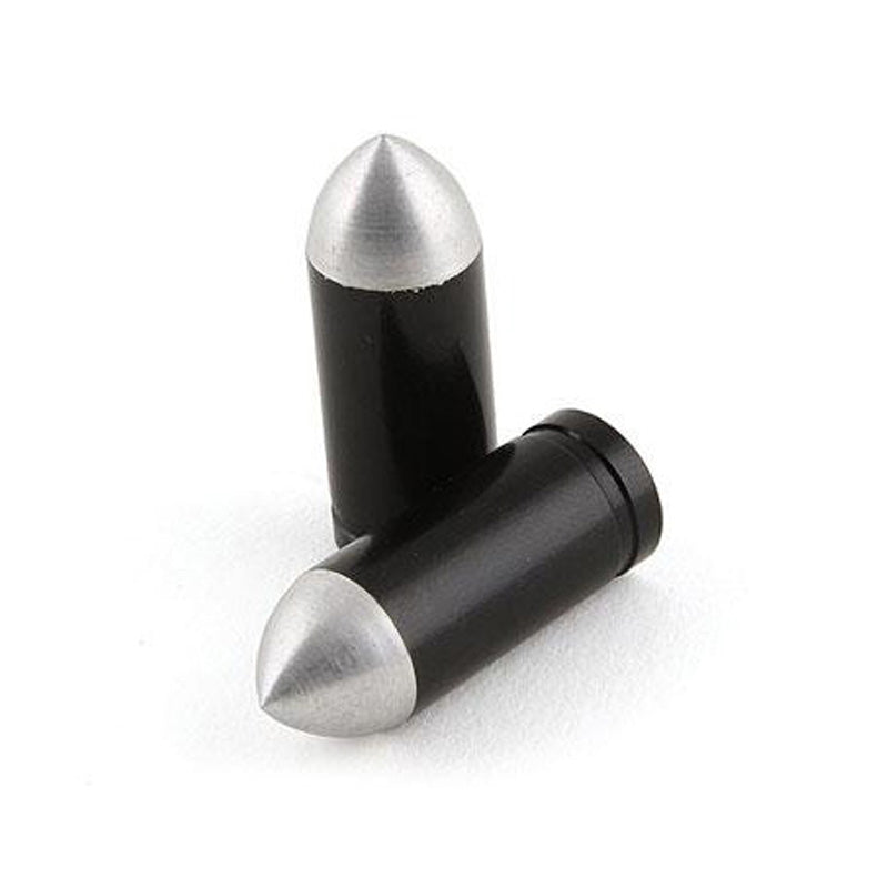 STR8 VALVE CAPS STR8 BULLET BLACK STR-545_45_BK