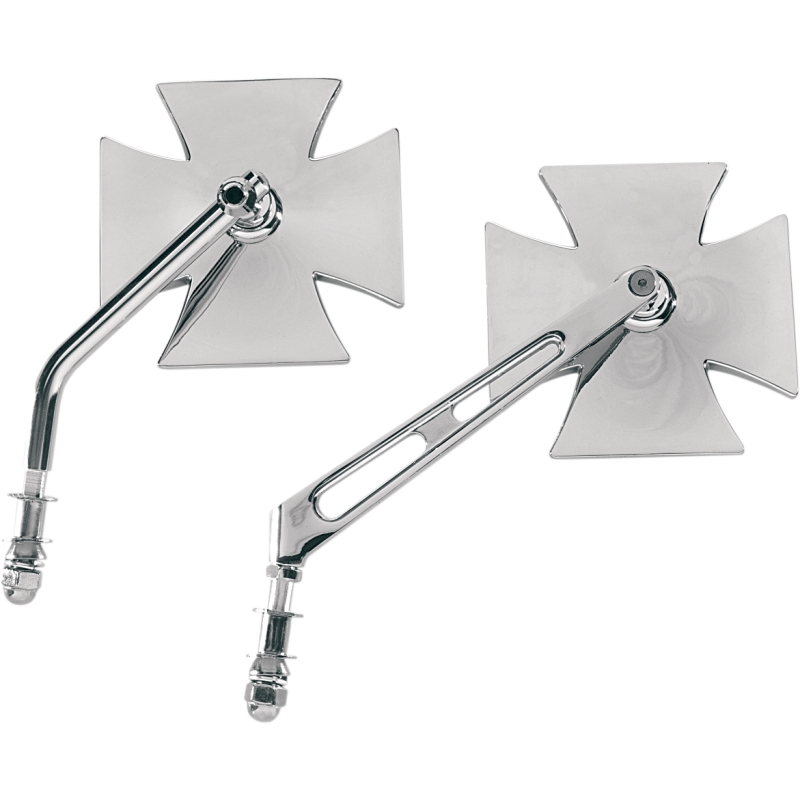 DRAG SPECIALTIES MALTESE DIE CAST MIRROR AIR GLIDE STEM E 1901-6009
