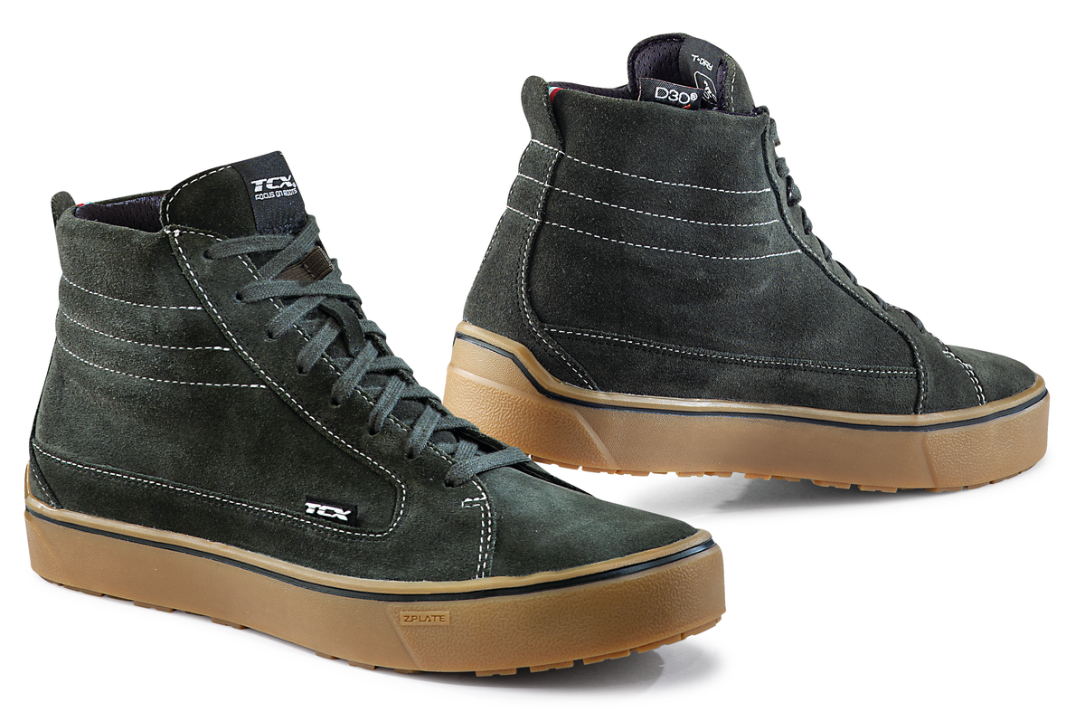 TCX BOOTS STREET 3 WP GREEN / BROWN 41 9408W-VEMA-41