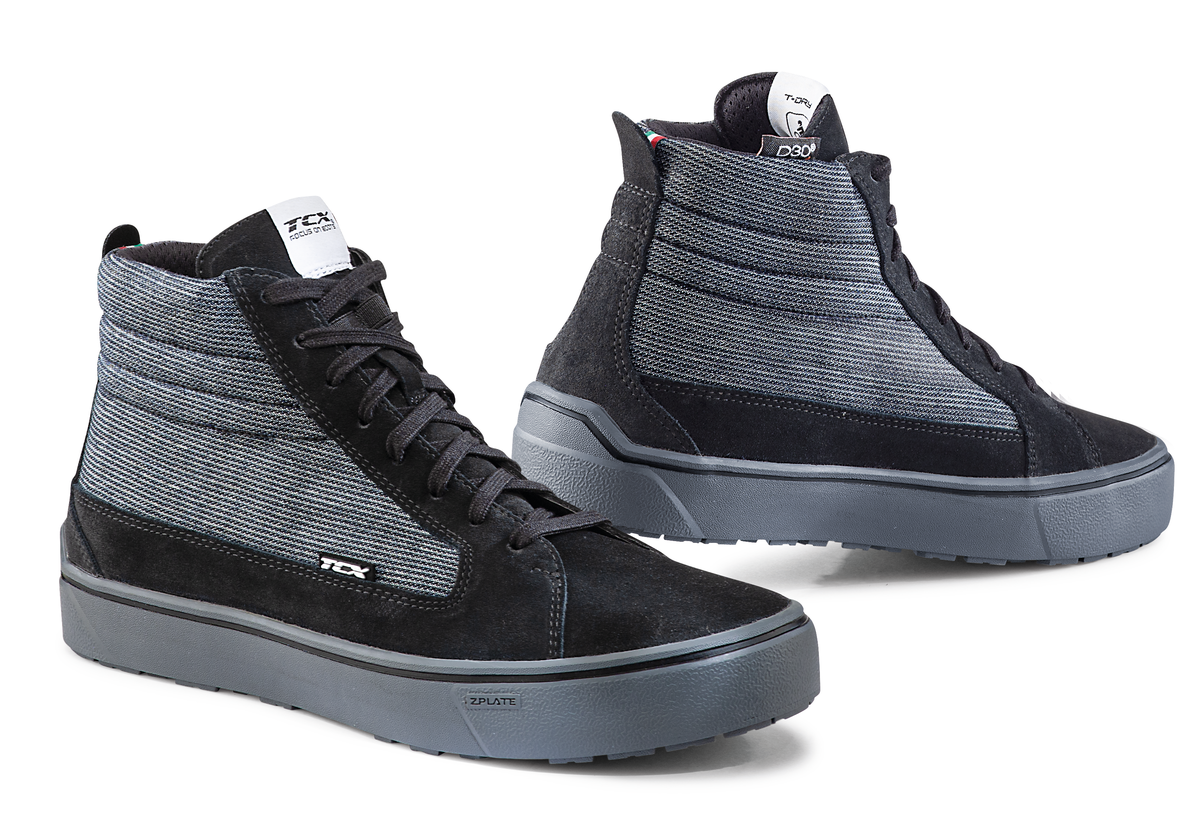 TCX BOOTS STREET 3 TEX WP BLACK / GREY 40 9409W-NEGR-40