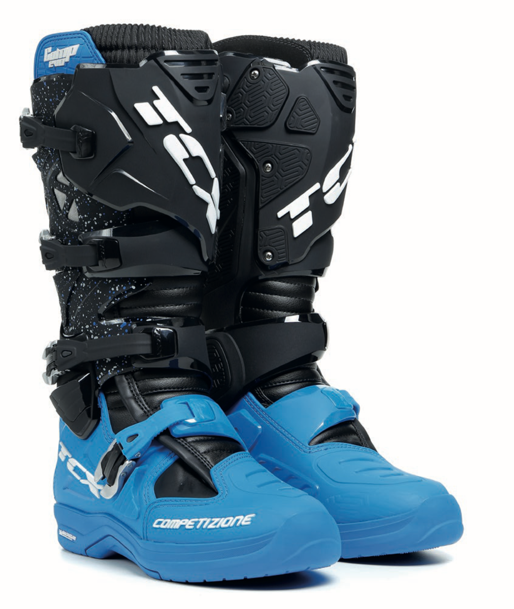 TCX BOOTS COMP EVO 2 MICHELIN BLACK /BLUE 39 9662-NEBL-39