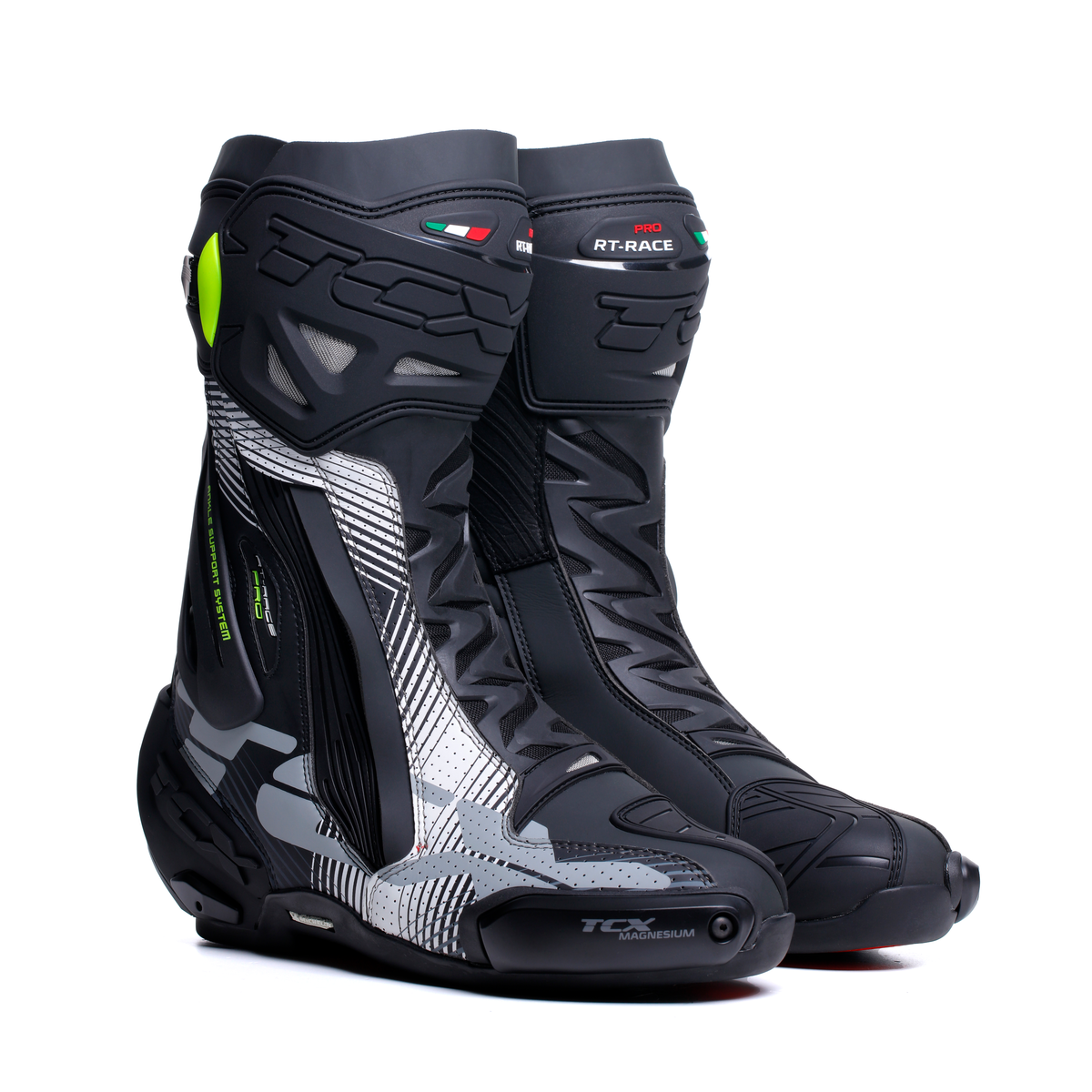 TCX BOOTS RT-RACE PRO AIR BLK/WH/GREY 42 20179T7657-378-42