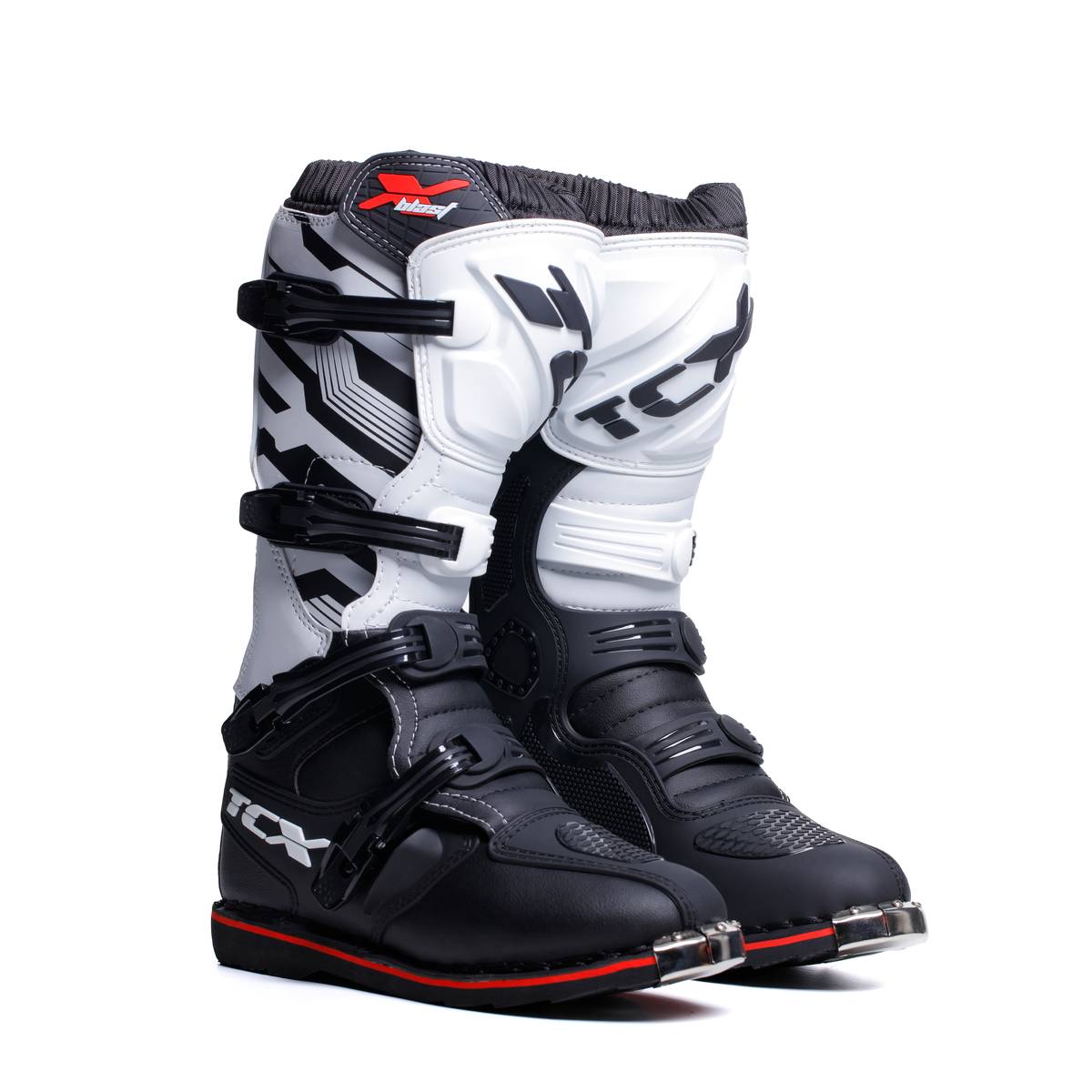 TCX BOOTS X-BLAST BLK/WH/RED 44 20179T9670-858-44