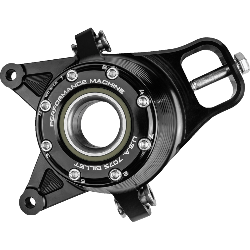 PERFORMANCE MACHINE BEARING CARRIER REAR L 0221-1003-B