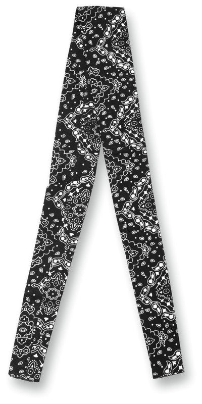 ZAN HEADGEAR COOLDANNA PAISLEY BLACK DC101