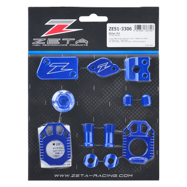 DRC ZETA UNIT BILLET KIT BL YAM DRCZETA ZE51-3306