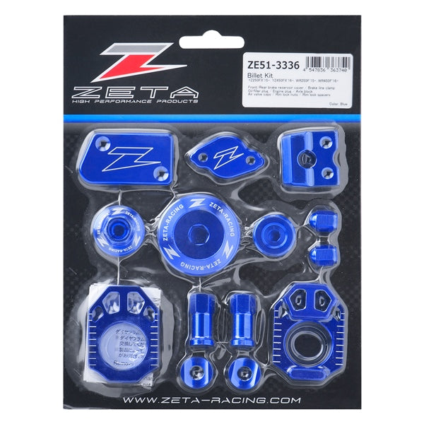 DRC ZETA UNIT BILLET KIT BL YAM DRCZETA ZE51-3336