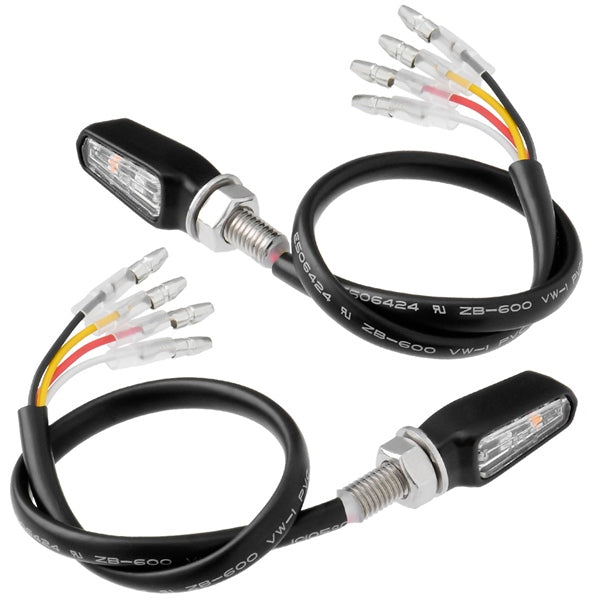 DRC ZETA UNIT FLASHER 701 LED 12V OG/RD QTY2 ZR46-0109