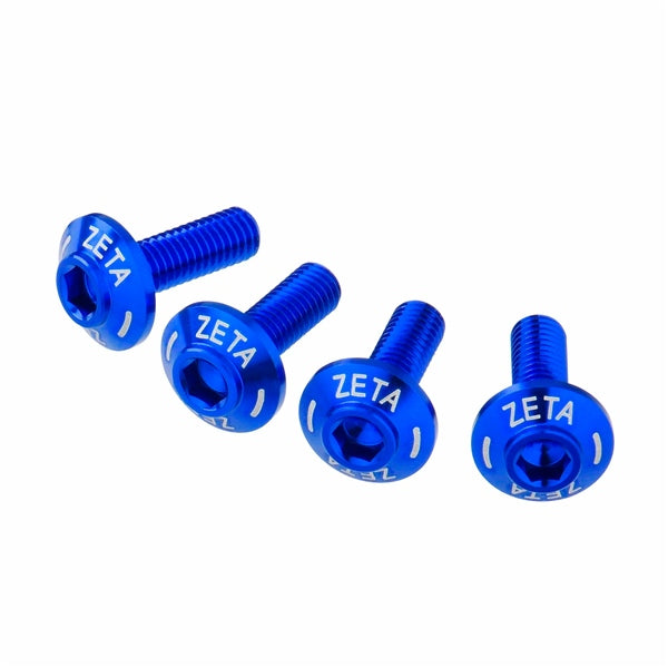 DRC ZETA UNIT SCREEN BOLT KIT BL QTY4 DRCZETA ZS88-1043