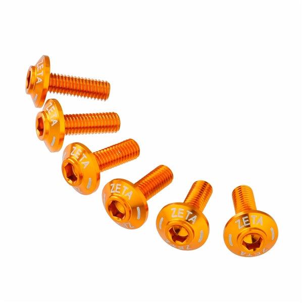 DRC ZETA UNIT SCREEN BOLT KIT GOL QTY6 DRCZETA ZS88-1064