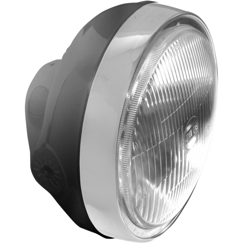 EMGO HEADLAMP SIDEMOUNT BLK 66-64313D