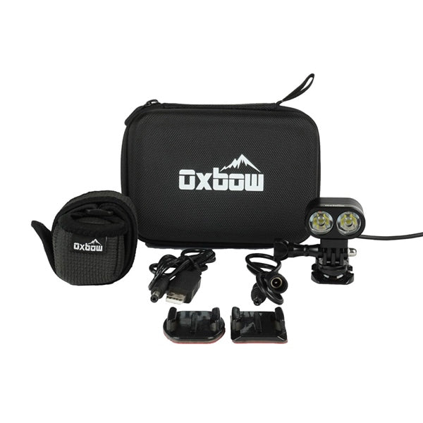 OXBOW GEAR HELMET LIGHT W/ 8800 BATTERY OXBOW HL1005