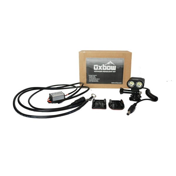 OXBOW GEAR HEADLIGHT VOYAGER W/WIRING HARNESS OXBOW HL2005