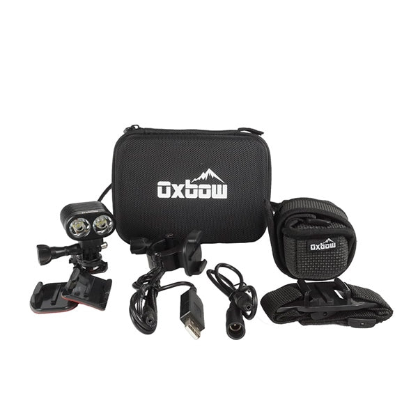 OXBOW GEAR HELMET LIGHT W/ BATTERY & MOUNT HL1011
