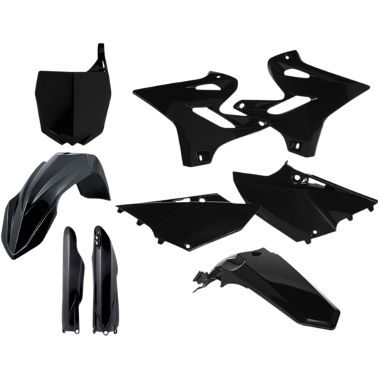 ACERBIS PLASTIC KIT- FULL YZ125/250:15-15 BLACK 2402960001