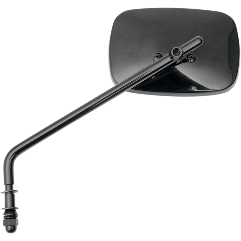 DRAG SPECIALTIES MIRROR PLN L-RDR STEM BLK EA 0640-0656