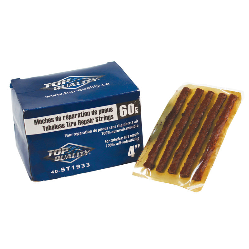 ITL TUBELESS TIRE REPAIR STRINGS 4' (QTY 60) 4301550