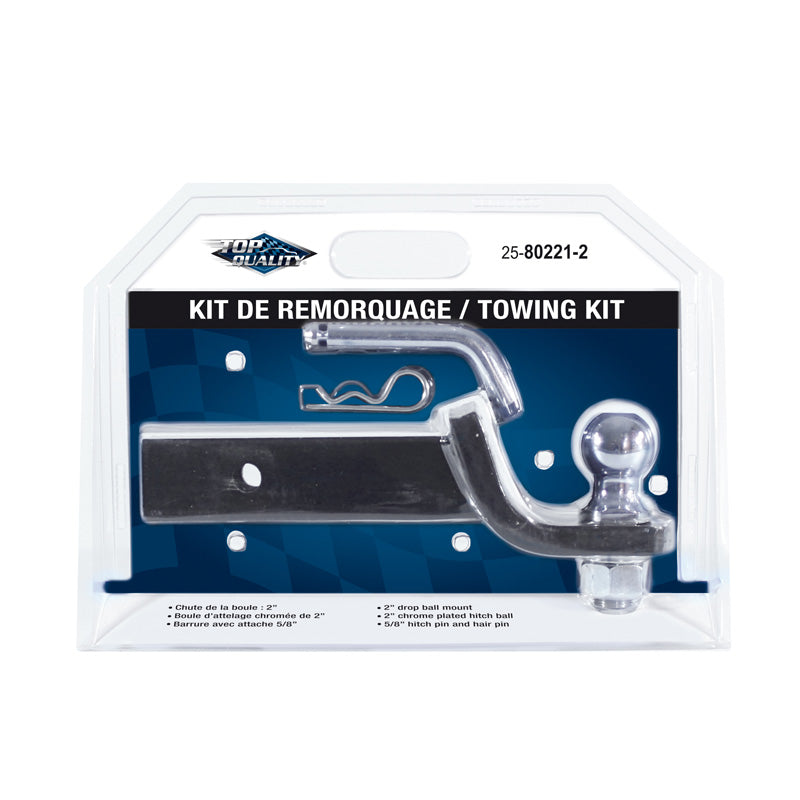 ITL TOWING KIT 2' W/BALL 2'  W/DROP 2' 4304510