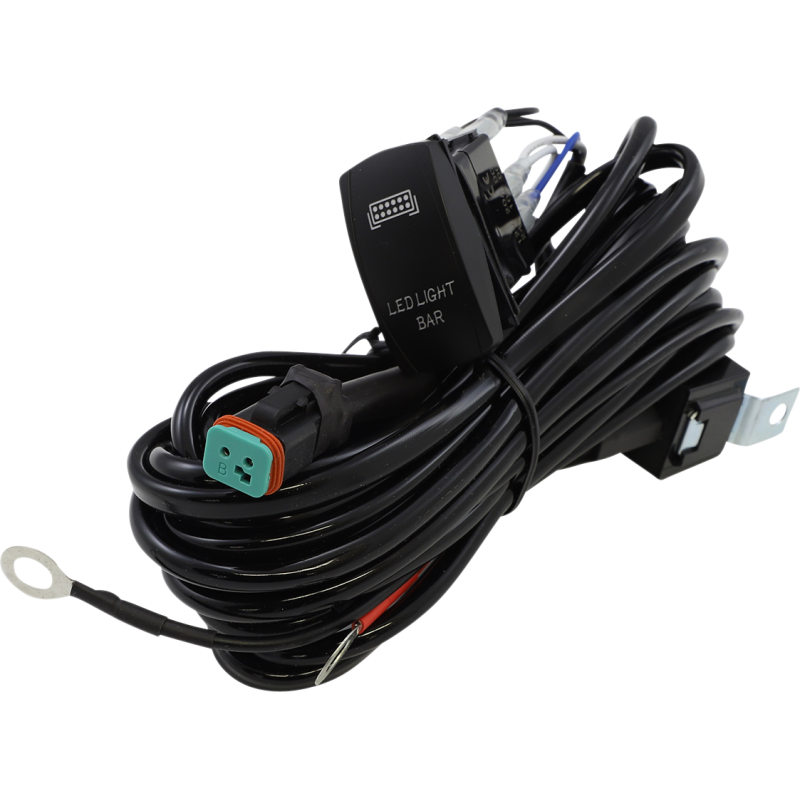BRITE-LITES WIRING HARNESS W/ROCKER BL-WHHDR