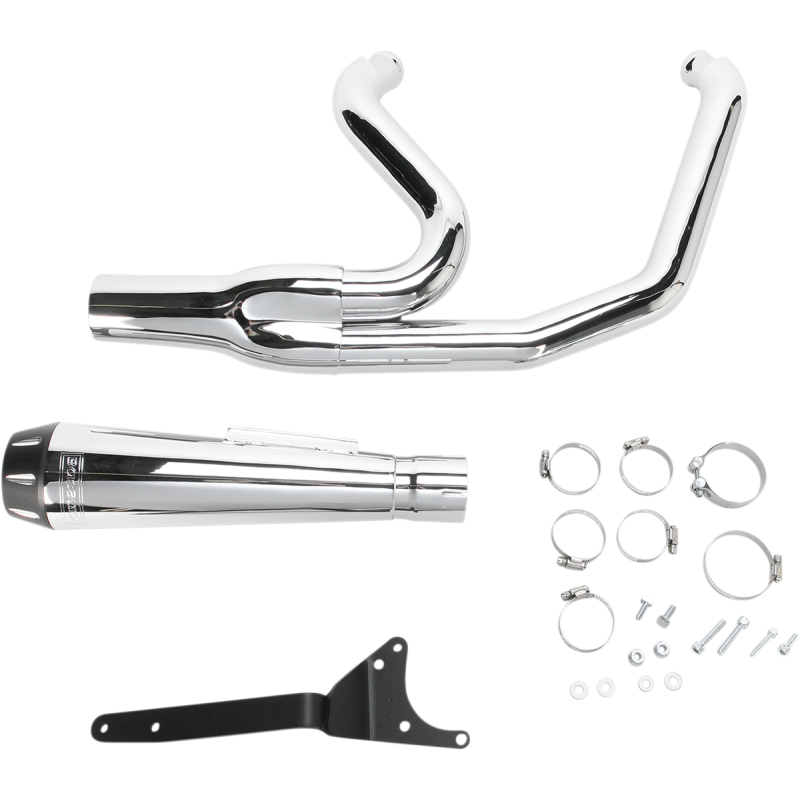 BASSANI XHAUST 1994,99-00 FXR ROAD RAGE 2:1 FS CHROME 1FXR2