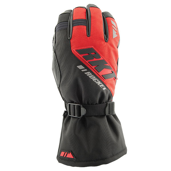 JOE ROCKET WOMEN'S TRUE NORTH GLOVES SMALL RED/BLACK 431-2114
