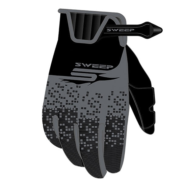SWEEP MEN'S NXT NEOPRNE GLOVES SMALL BLACK/GREY NGNXT-028-08