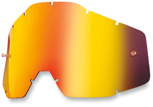 100% 100% LENS MIRROR RED ANTI-FOG 59006-00002