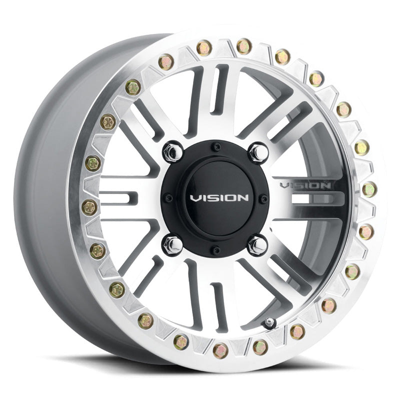 VISION WHEELS UTV WHEEL MANX 2 B/L 14X7 4/110 (4.4+2.6) MACHINED 356BL147110ACMFMR44