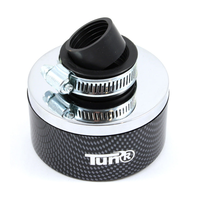 TUN R AIR FILTER VARIABLE FLOW 28-35 STRAIGHT CARBON 292450