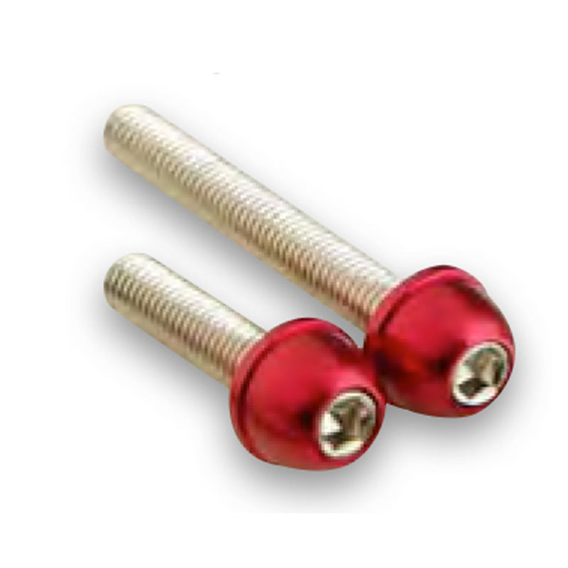 TUN R SCREW CONICAL TUNR CVT COVER BWS RED (12PCS) 460018