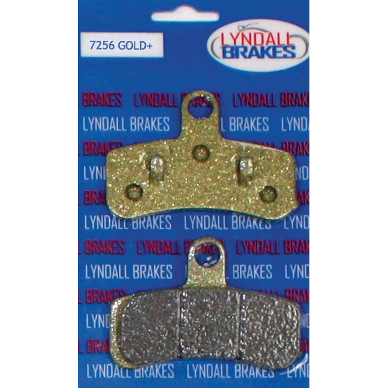 LYNDALL RACING BRAKES LLC 08-14 FL/FXST FRT GOLD PLUS BR/PADS 1720-0069