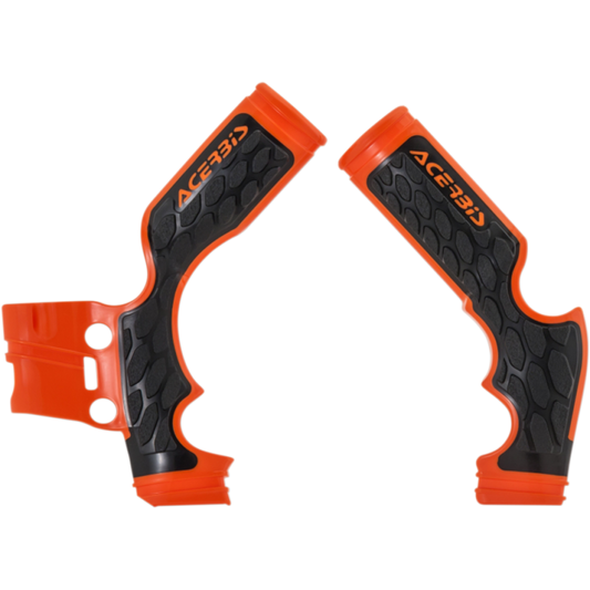 ACERBIS FRAME GUARDS- XGRIP SX65, TC65, MC65 ORANGE/BLACK 2688765225