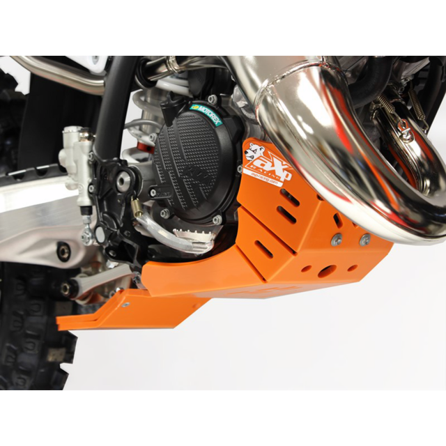 AXP RACING XTR SKIDPLATE 8MM KTM-  125 SX-XC-ORANGE AX1672
