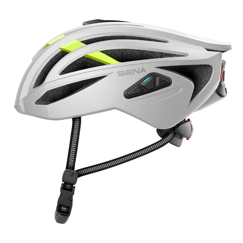 SENA R2 EVO MESH CYCLING HELMET MATT WHITE L SIZE R2EVO-MW00L10